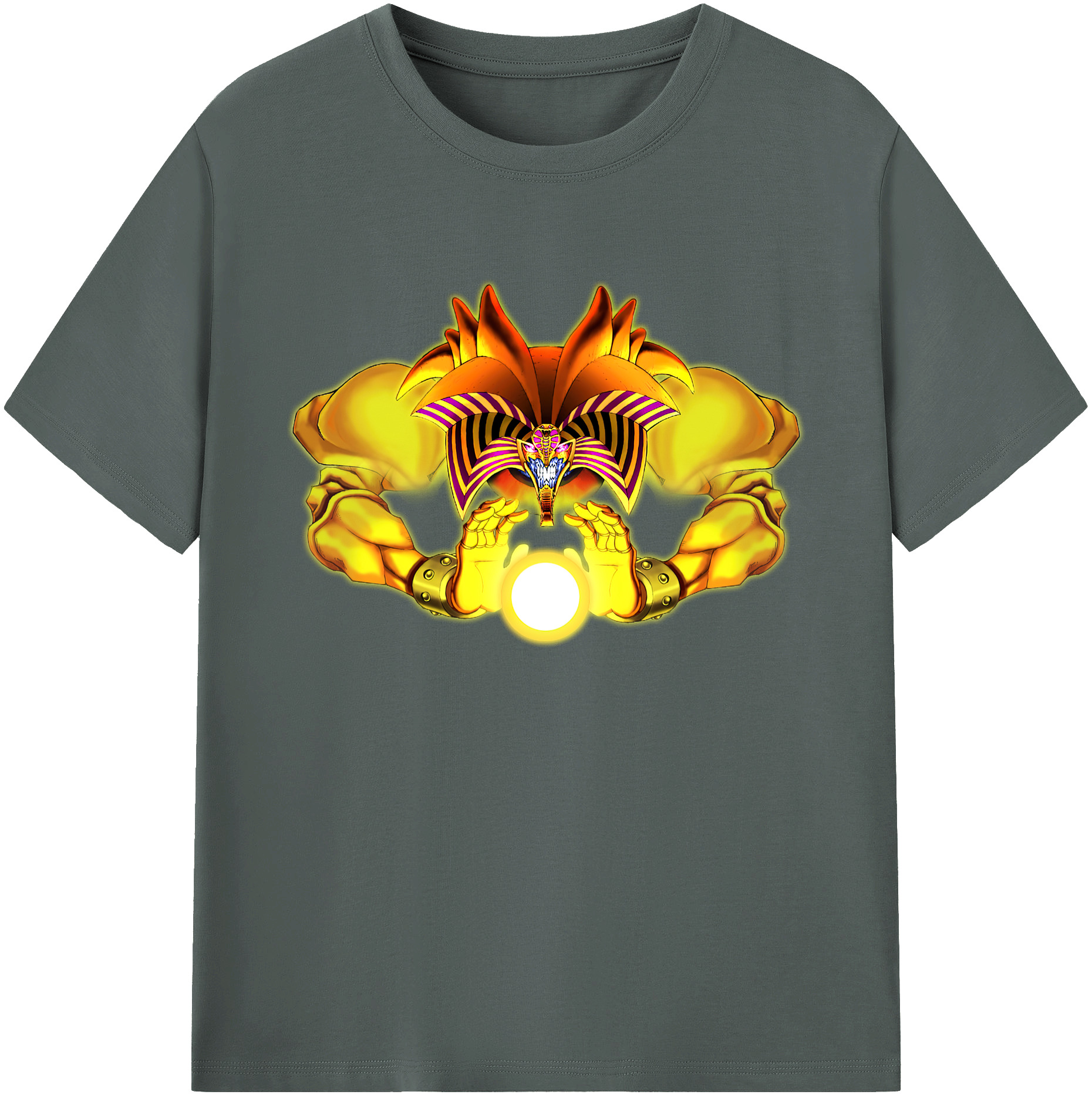 （画像用） 遊☆戯☆王 Yu-Gi-Oh! 綿100％ メンズ半袖Tシャツ｜肌触りやわらか＆通気性